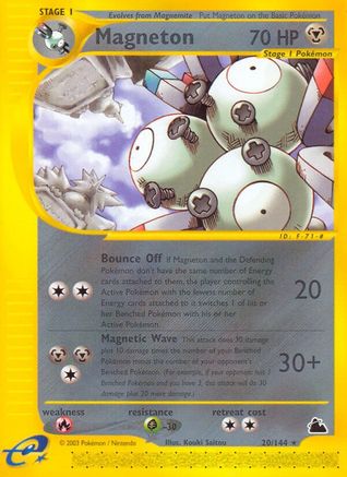 Magneton (20)  Skyridge - Rare Skyridge Pokemon Single  Squirtle Squad Card Shop.