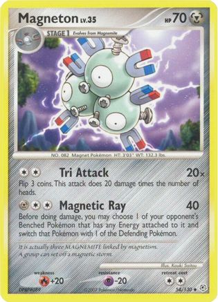 Magneton/130  - Reverse Holofoil Diamond and Pearl - Uncommon Diamond and Pearl Pokemon Single  Squirtle Squad Card Shop.