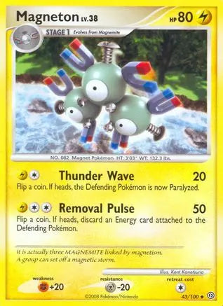 Magneton (43)  Stormfront - Uncommon Stormfront Pokemon Single  Squirtle Squad Card Shop.