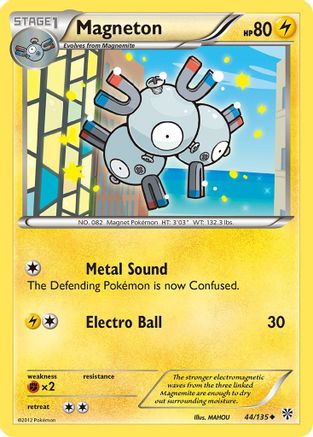Magneton (44)  Plasma Storm - Uncommon Plasma Storm Pokemon Single  Squirtle Squad Card Shop.