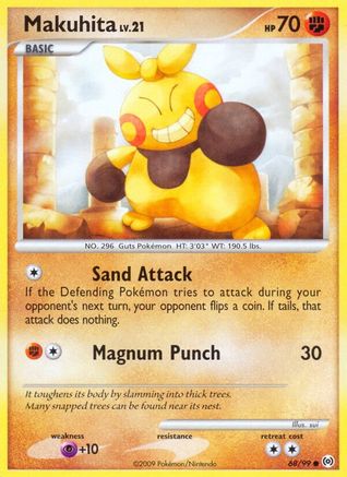 Makuhita 068  Arceus - Common Arceus Pokemon Single  Squirtle Squad Card Shop.