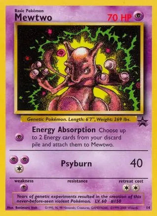 Mewtwo (14) (14) 014  WoTC Promo - Promo WoTC Promo Pokemon Single  Squirtle Squad Card Shop.