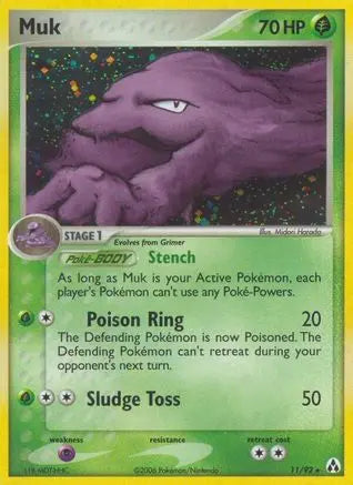 Muk  - Holofoil Legend Maker - Holo Rare