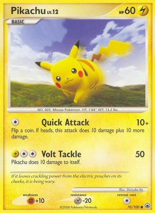 Pikachu 070  Majestic Dawn - Common Majestic Dawn Pokemon Single  Squirtle Squad Card Shop.
