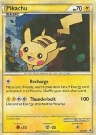 Pikachu HGSS03 Holo Promo – HGSS Black Star Promos – English