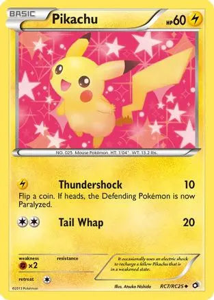Pikachu RC7  - Holofoil Legendary Treasures Radiant Collection - Uncommon Legendary Treasures: Radiant Collection Pokemon Single  Squirtle Squad Card Shop.