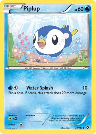 Piplup 033  Legendary Treasures - Common Legendary Treasures Pokemon Single  Squirtle Squad Card Shop.