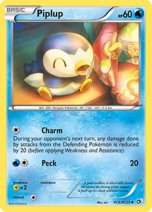 Piplup RC6/RC25 – Legendary Treasures Radiant Collection – English
