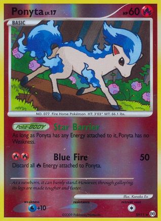 Ponyta (Shiny) - Reverse Holofoil Arceus - Shiny Holo Rare