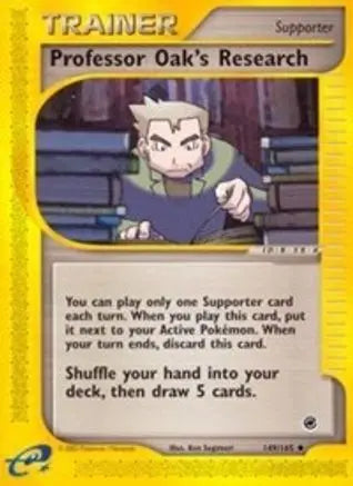 Professor Oak's Research 149  Expedition - Uncommon Expedition Pokemon Single  Squirtle Squad Card Shop.