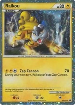 Raikou HGSS19  - Holofoil HGSS Promos - Promo HGSS Promos Pokemon Single  Squirtle Squad Card Shop.
