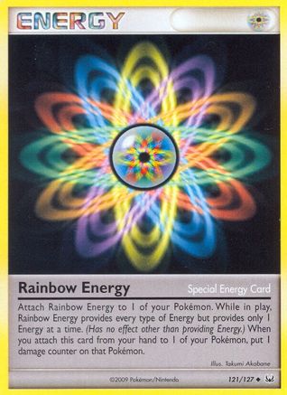 Rainbow Energy  - Reverse Holofoil Platinum - Uncommon Platinum Pokemon Single  Squirtle Squad Card Shop.