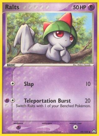 Ralts 059  Power Keepers - Common Power Keepers Pokemon Single  Squirtle Squad Card Shop.