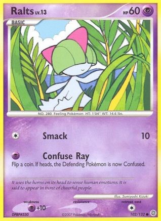 Ralts 102  - Reverse Holofoil Secret Wonders - Common Secret Wonders Pokemon Single  Squirtle Squad Card Shop.