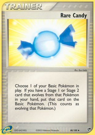 Rare Candy/100  Sandstorm - Uncommon Sandstorm Pokemon Single  Squirtle Squad Card Shop.