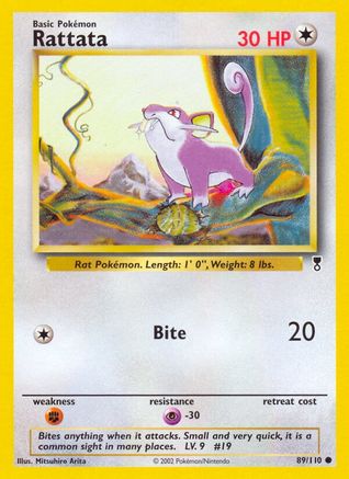 Rattata  - Reverse Holofoil Legendary Collection - Common Legendary Collection Pokemon Single  Squirtle Squad Card Shop.