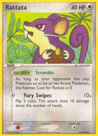 Rattata 071/109  - Reverse Holofoil Team Rocket Returns - Common Team Rocket Returns Pokemon Single  Squirtle Squad Card Shop.