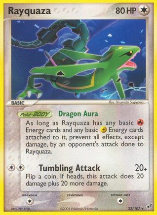 Rayquaza/107  Deoxys - Rare Deoxys Pokemon Single  Squirtle Squad Card Shop.