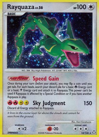Rayquaza  - Reverse Holofoil Legends Awakened - Holo Rare Legends Awakened Pokemon Single  Squirtle Squad Card Shop.