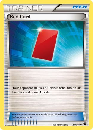 Red Card 124 - XY Base Set - UC