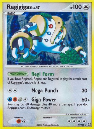 Regigigas  - Holofoil Stormfront - Holo Rare Stormfront Pokemon Single  Squirtle Squad Card Shop.