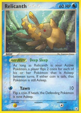 Relicanth  Hidden Legends - Rare Hidden Legends Pokemon Single  Squirtle Squad Card Shop.