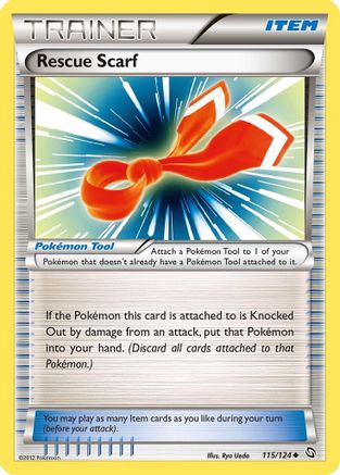 Rescue Scarf 115  Dragons Exalted - Uncommon Dragons Exalted Pokemon Single  Squirtle Squad Card Shop.