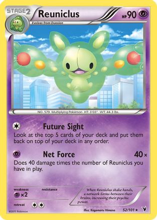 Reuniclus (52)  - Reverse Holofoil Noble Victories - Rare Noble Victories Pokemon Single  Squirtle Squad Card Shop.