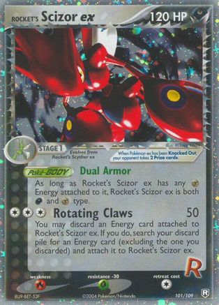 Rocket's Scizor ex 101  Team Rocket Returns - Ultra Rare Team Rocket Returns Pokemon Single  Squirtle Squad Card Shop.