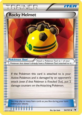 Rocky Helmet  Noble Victories - Uncommon Noble Victories Pokemon Single  Squirtle Squad Card Shop.