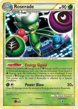 Roserade  Unleashed - Rare Unleashed Pokemon Single  Squirtle Squad Card Shop.