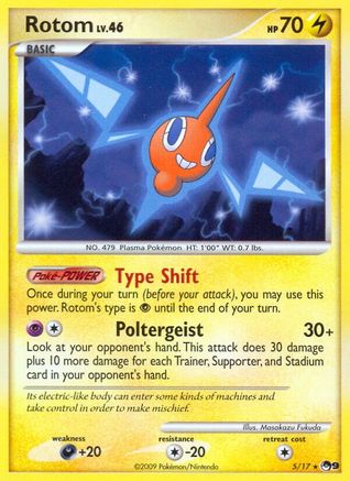 Rotom  POP Series 9 - Rare POP Series 9 Pokemon Single  Squirtle Squad Card Shop.