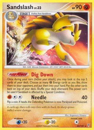 Sandslash  Supreme Victors - Rare Supreme Victors Pokemon Single  Squirtle Squad Card Shop.
