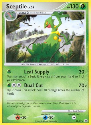 Sceptile (31) (31) 031  Arceus - Rare Arceus Pokemon Single  Squirtle Squad Card Shop.