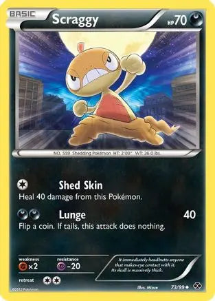 Scraggy  Next Destinies - Uncommon