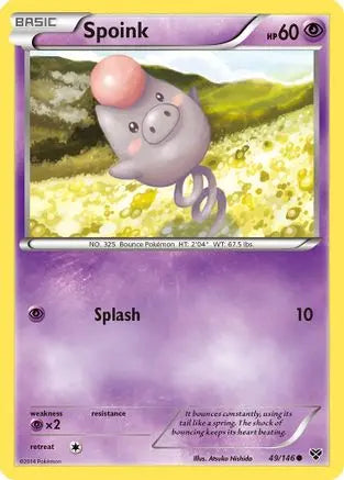 Spoink 049  XY Base Set - Common