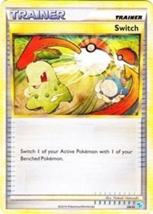 Switch (Gyarados)  HGSS Trainer Kit Gyarados & Raichu - Common HGSS Trainer Kit: Gyarados & Raichu Pokemon Single  Squirtle Squad Card Shop.