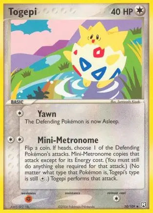 Togepi 050  Team Rocket Returns - Uncommon