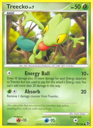 Treecko  - Reverse Holofoil Great Encounters - Common