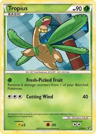 Tropius  - Reverse Holofoil Undaunted - Rare