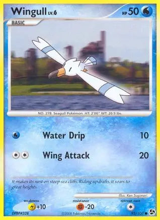 Wingull  - Reverse Holofoil Great Encounters - Common