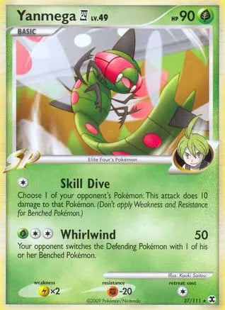 Yanmega E4  - Reverse Holofoil Rising Rivals - Rare