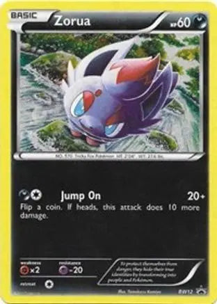 Zorua - BW12  - Holofoil Black and White Promos - Promo Black and White Promos Pokemon Single  Squirtle Squad Card Shop.