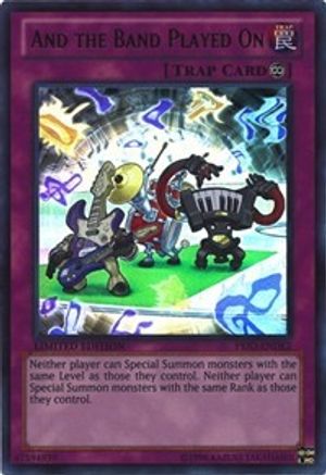 And the Band Played On (PRIO-ENDE2) - Primal Origin Limited Primal Origin Yugioh Single  Squirtle Squad Card Shop.