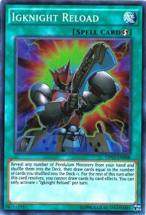 Igknight Reload (OP03-EN008) - OTS Tournament Pack 3 Unlimited OTS Tournament Pack 3 Yugioh Single  Squirtle Squad Card Shop.
