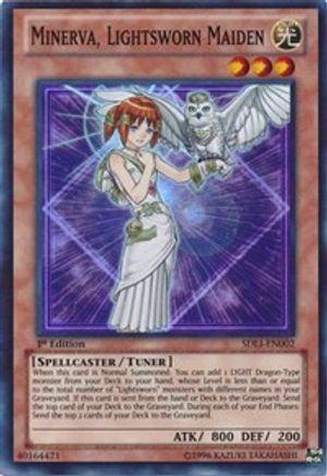 Minerva, Lightsworn Maiden (SDLI-EN002) - Structure Deck: Realm of Light 1st Edition Structure Deck: Realm of Light Yugioh Single  Squirtle Squad Card Shop.