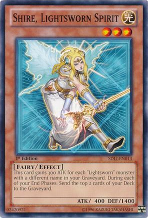 Shire, Lightsworn Spirit (SDLI-EN014) - Structure Deck: Realm of Light 1st Edition Structure Deck: Realm of Light Yugioh Single  Squirtle Squad Card Shop.