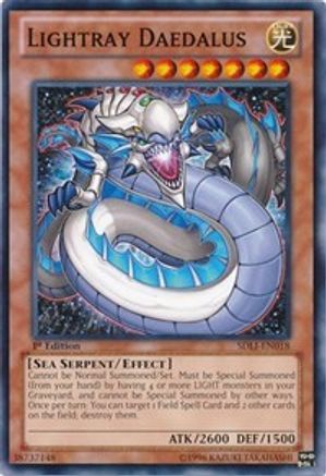 Lightray Daedalus (SDLI-EN018) - Structure Deck: Realm of Light 1st Edition Structure Deck: Realm of Light Yugioh Single  Squirtle Squad Card Shop.
