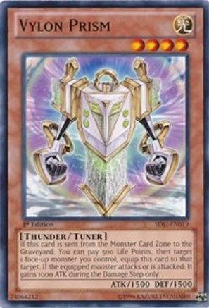 Vylon Prism (SDLI-EN019) - Structure Deck: Realm of Light 1st Edition Structure Deck: Realm of Light Yugioh Single  Squirtle Squad Card Shop.
