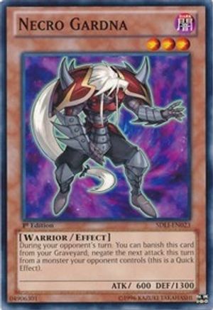 Necro Gardna (SDLI-EN023) - Structure Deck: Realm of Light 1st Edition Structure Deck: Realm of Light Yugioh Single  Squirtle Squad Card Shop.